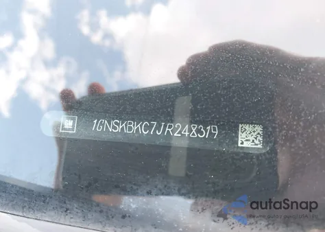 2018 Chevrolet Tahoe Lt from USA, damaged, VIN 1GNSKBKC7JR248319